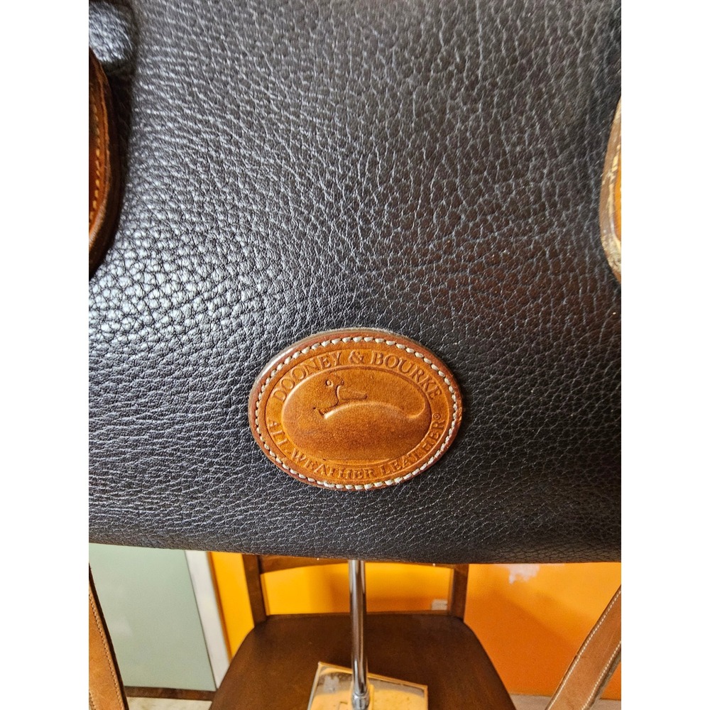 Dooney & Bourke All Weather Leather Vintage Satchel AWL - Picture 7 of 13